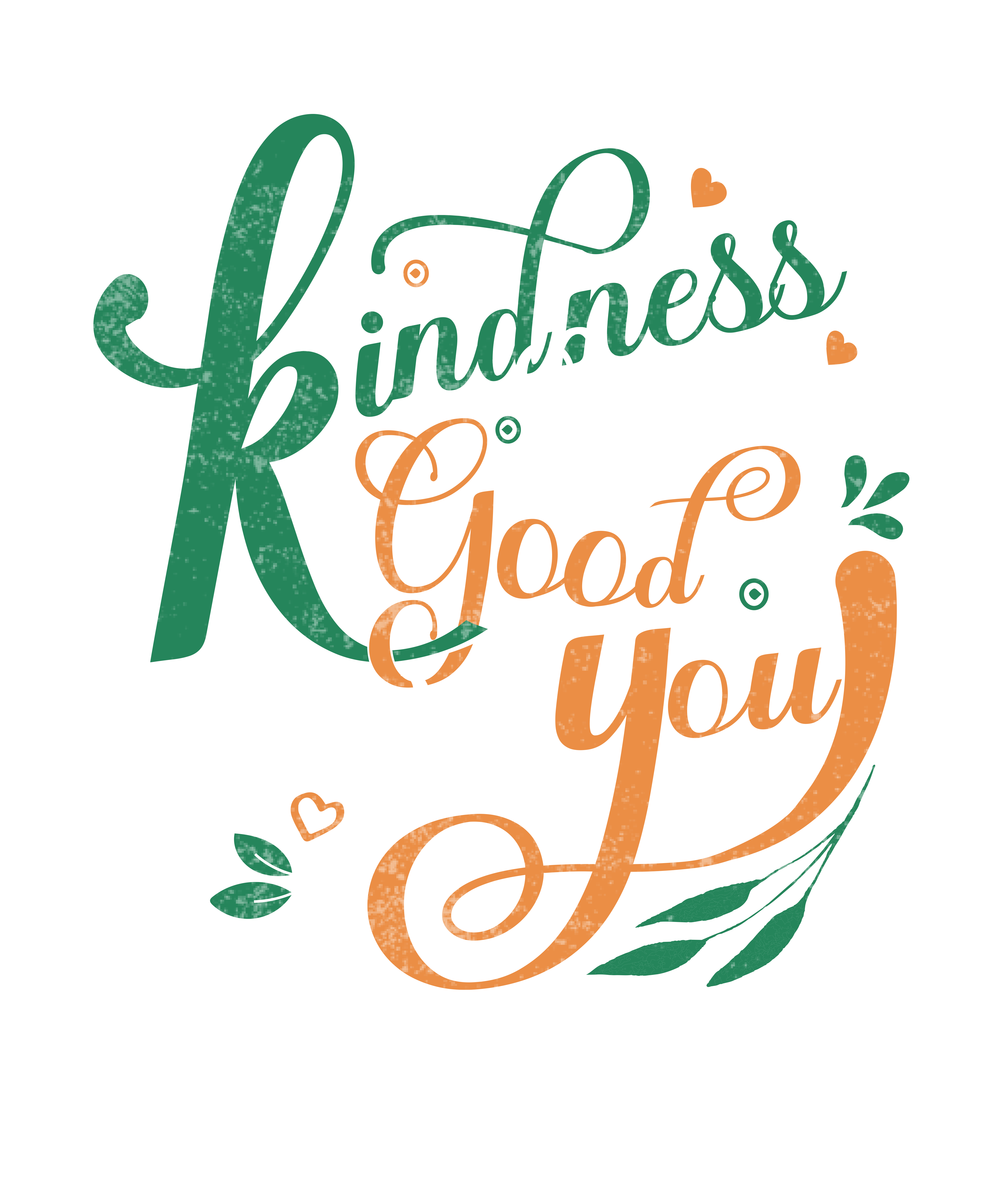 Kindness Looks Good On You DTF Transfer