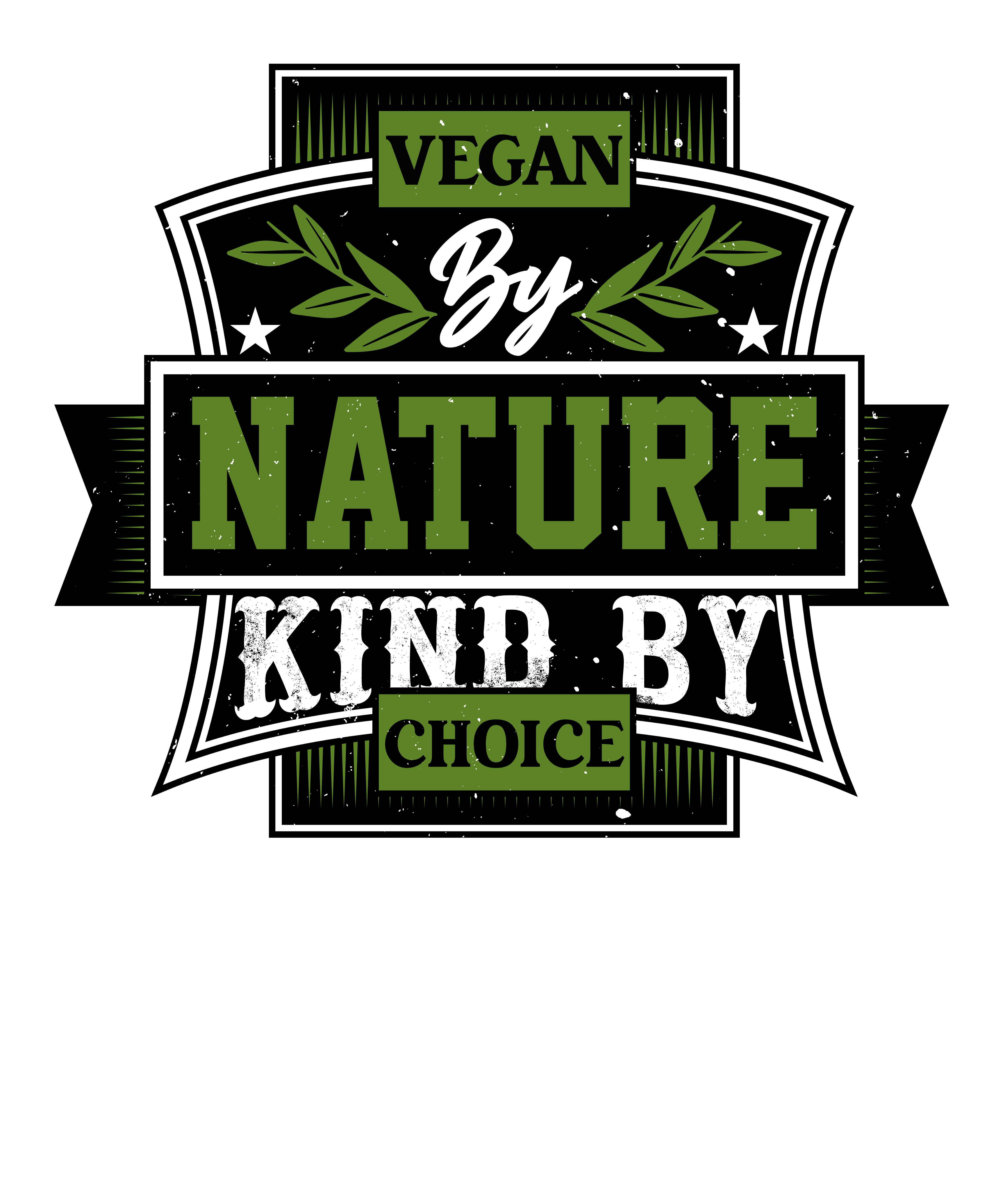 Vegan By Nature Kind By Choice DTF Transfer