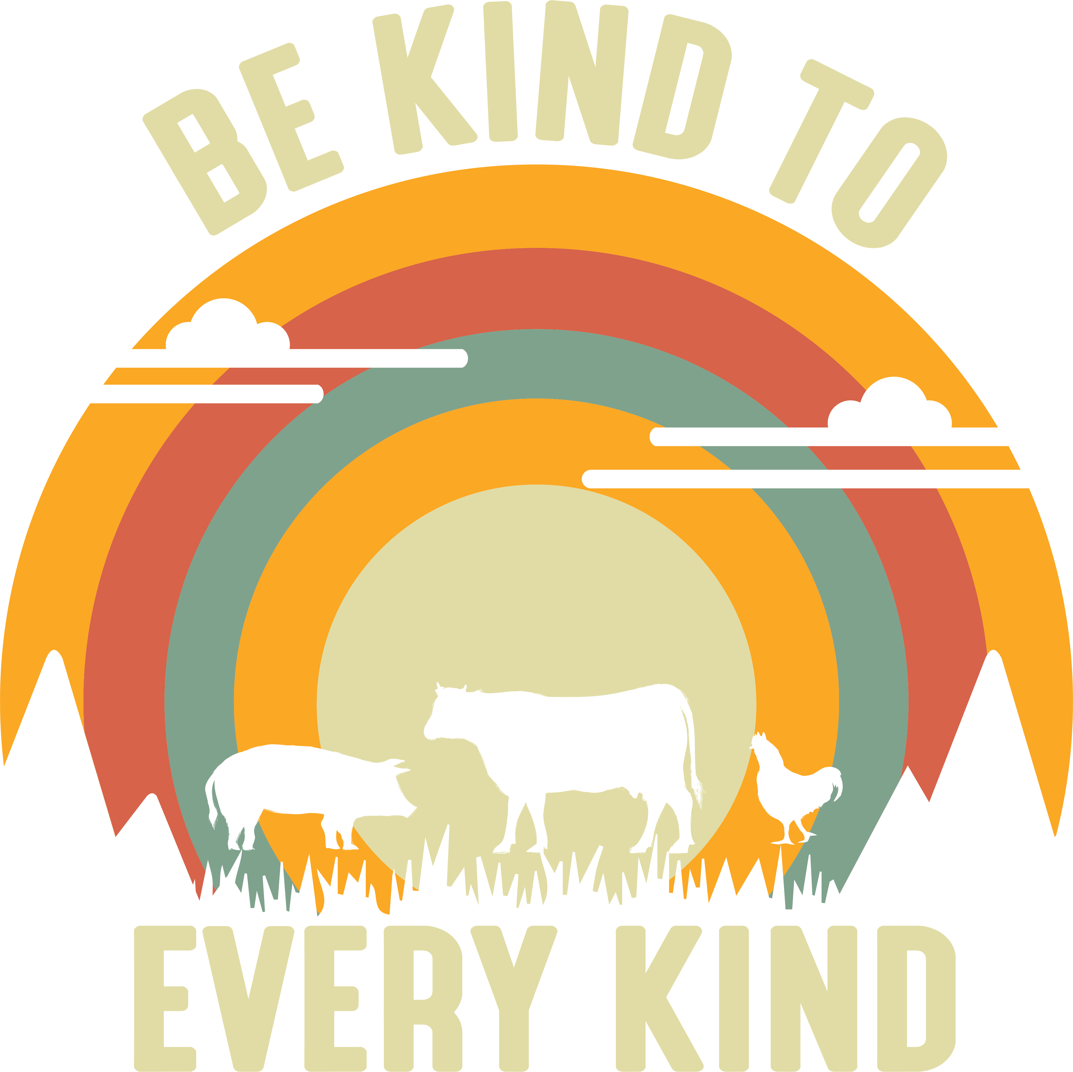 Be Kind To Every Kind DTF Transfer