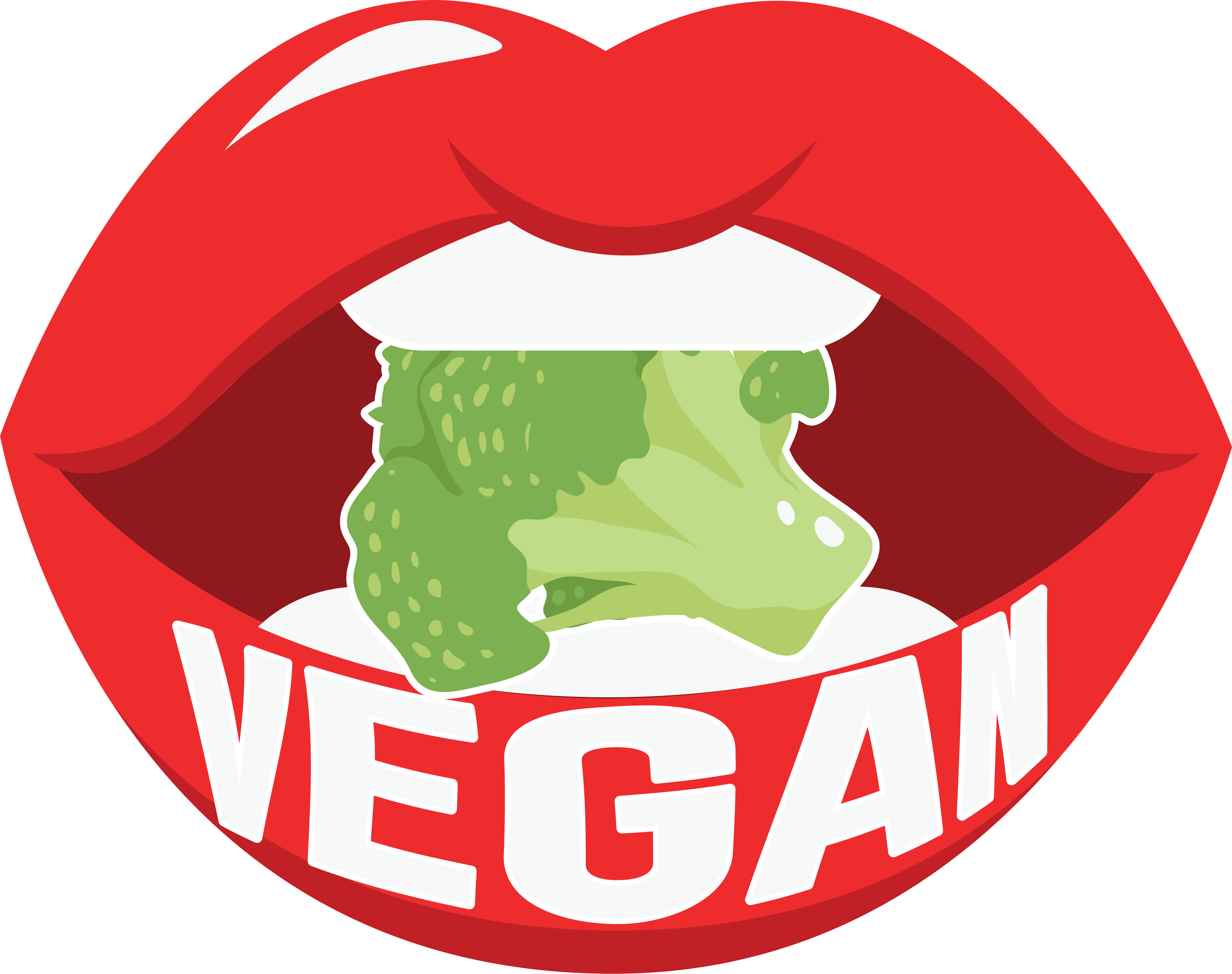 Vegan Lips DTF Transfer