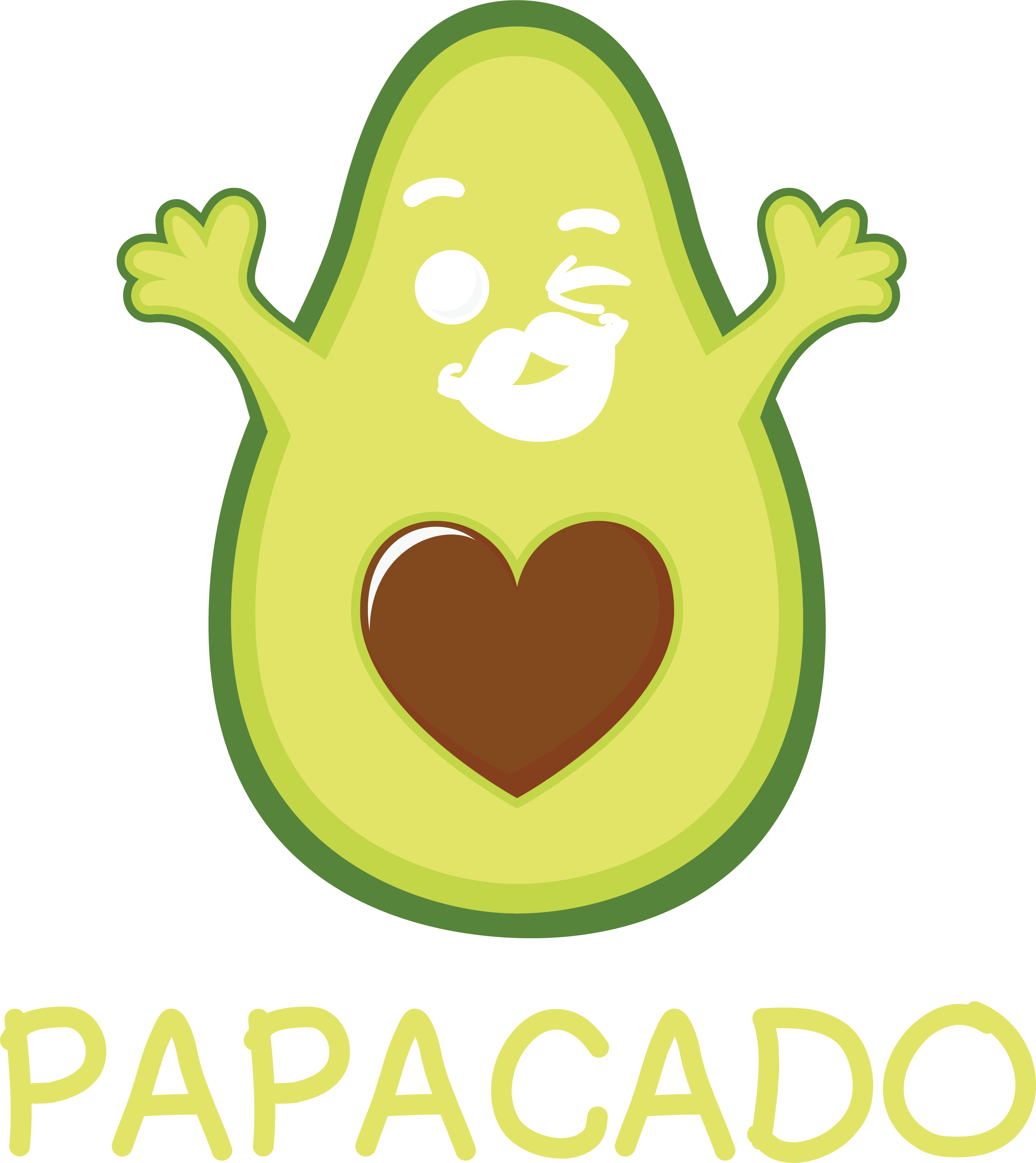 Papacado Avocado Dad DTF Transfer