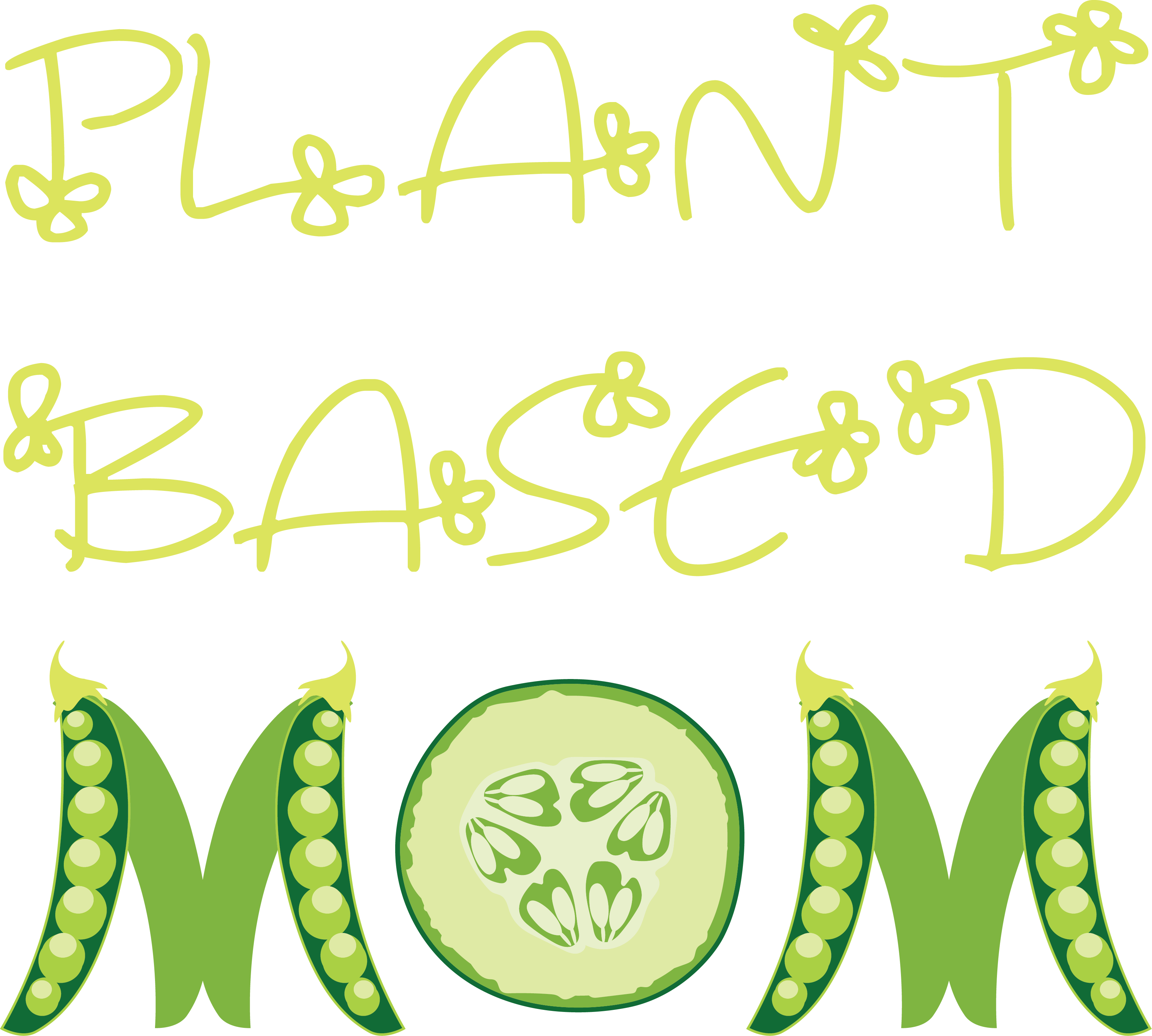 Plant Based Mom DTF Transfer