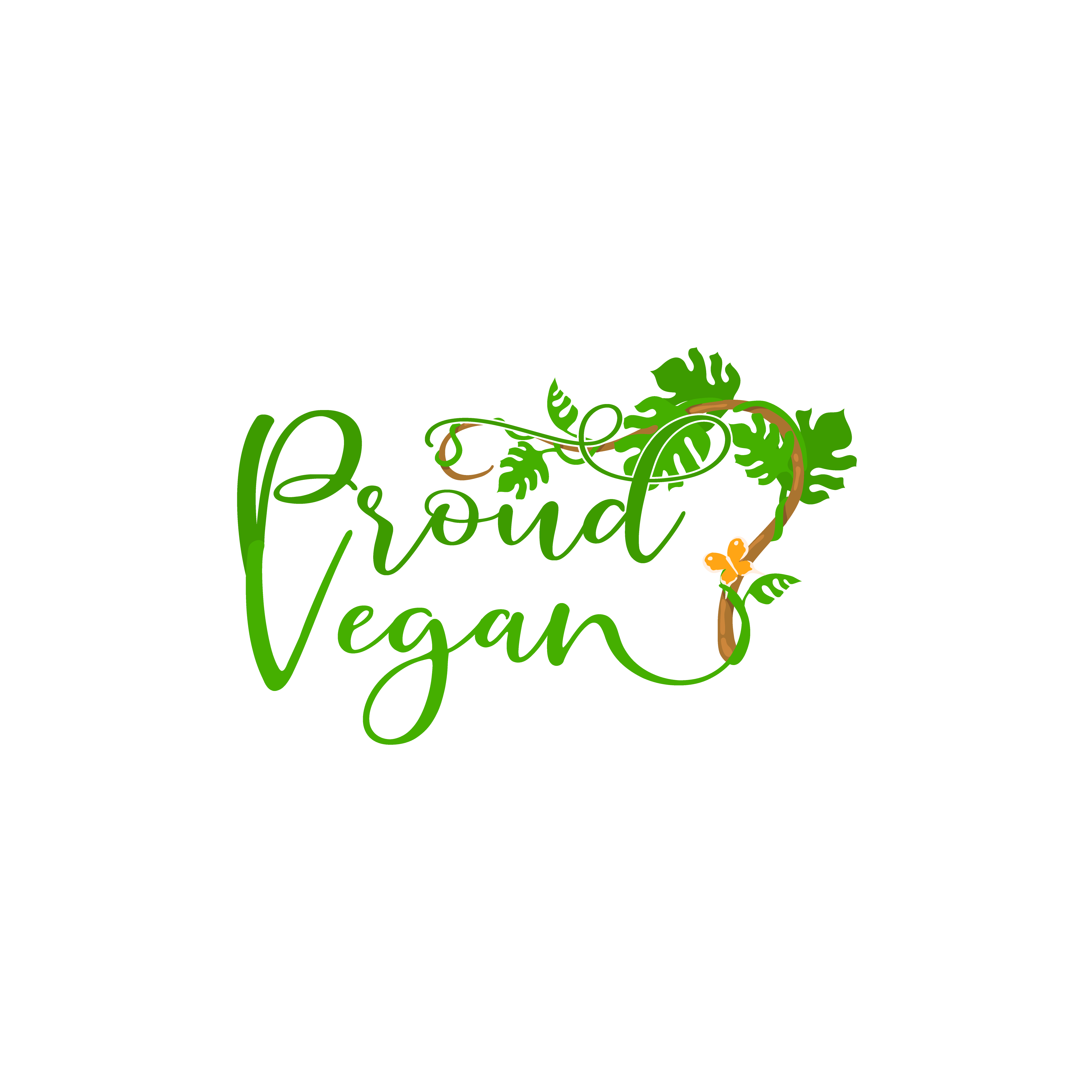 Proud Vegan DTF Transfer
