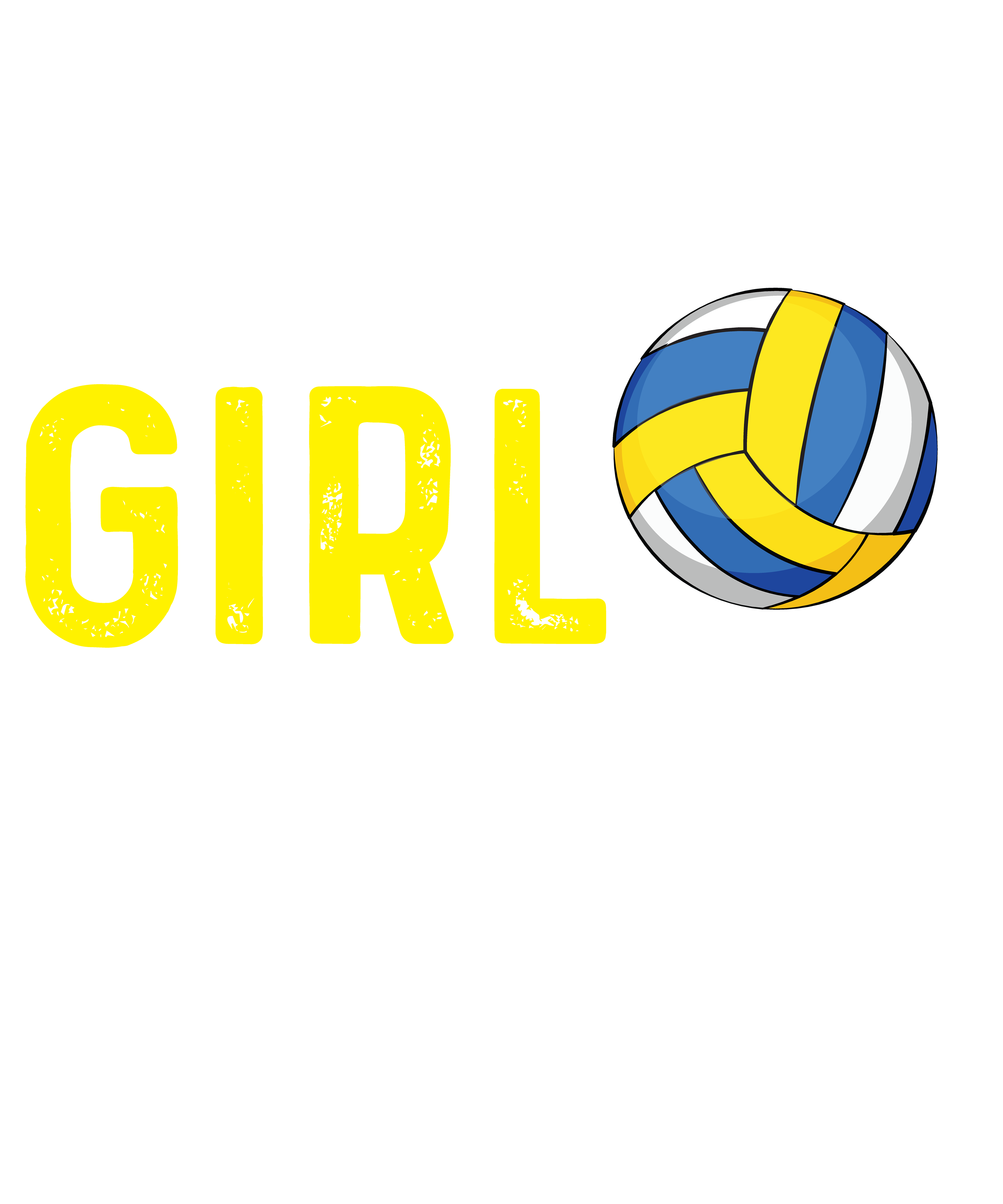 Volleyball Girl Motivation DTF Transfer