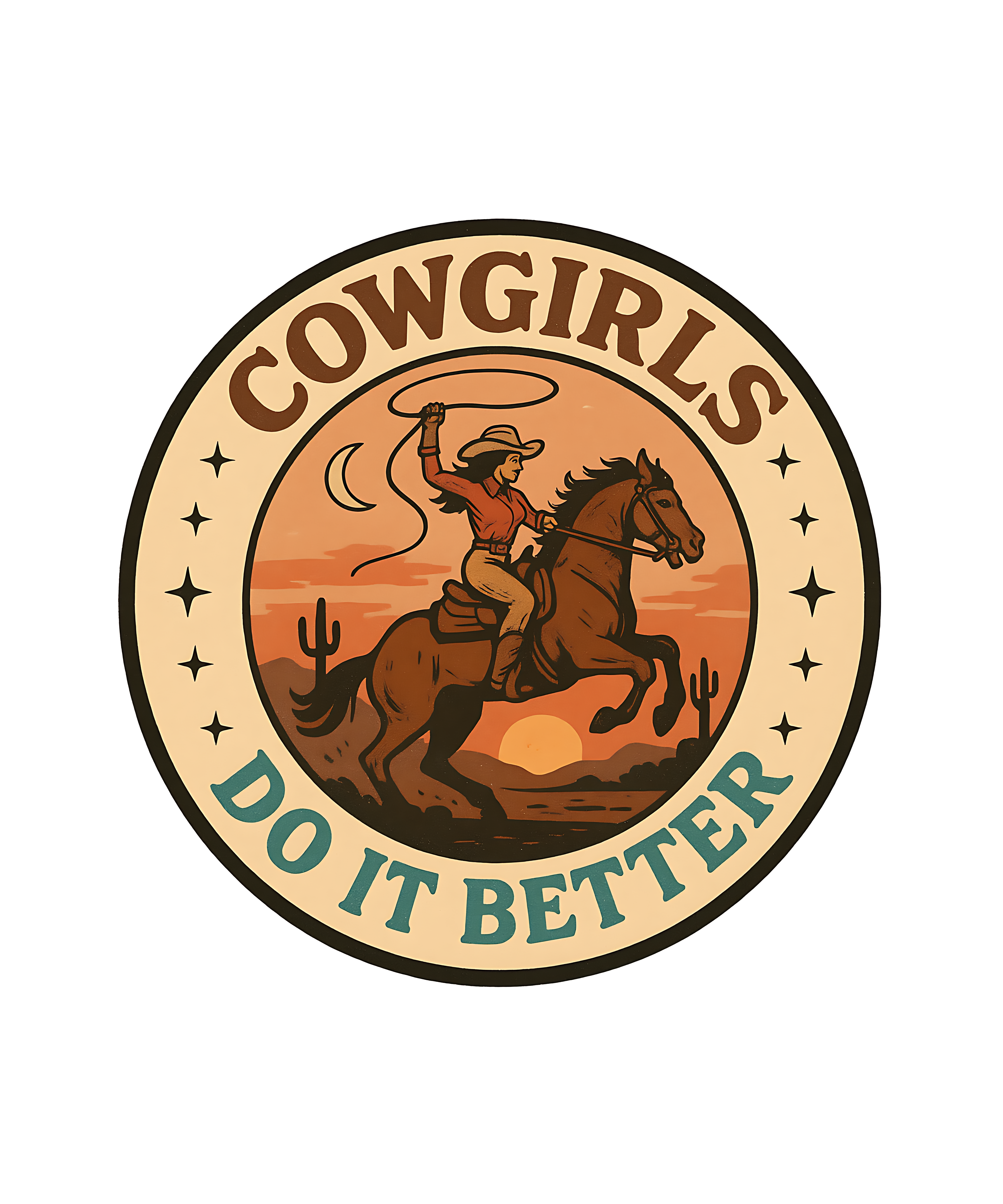 Cowgirls Do It Better DTF Transfer