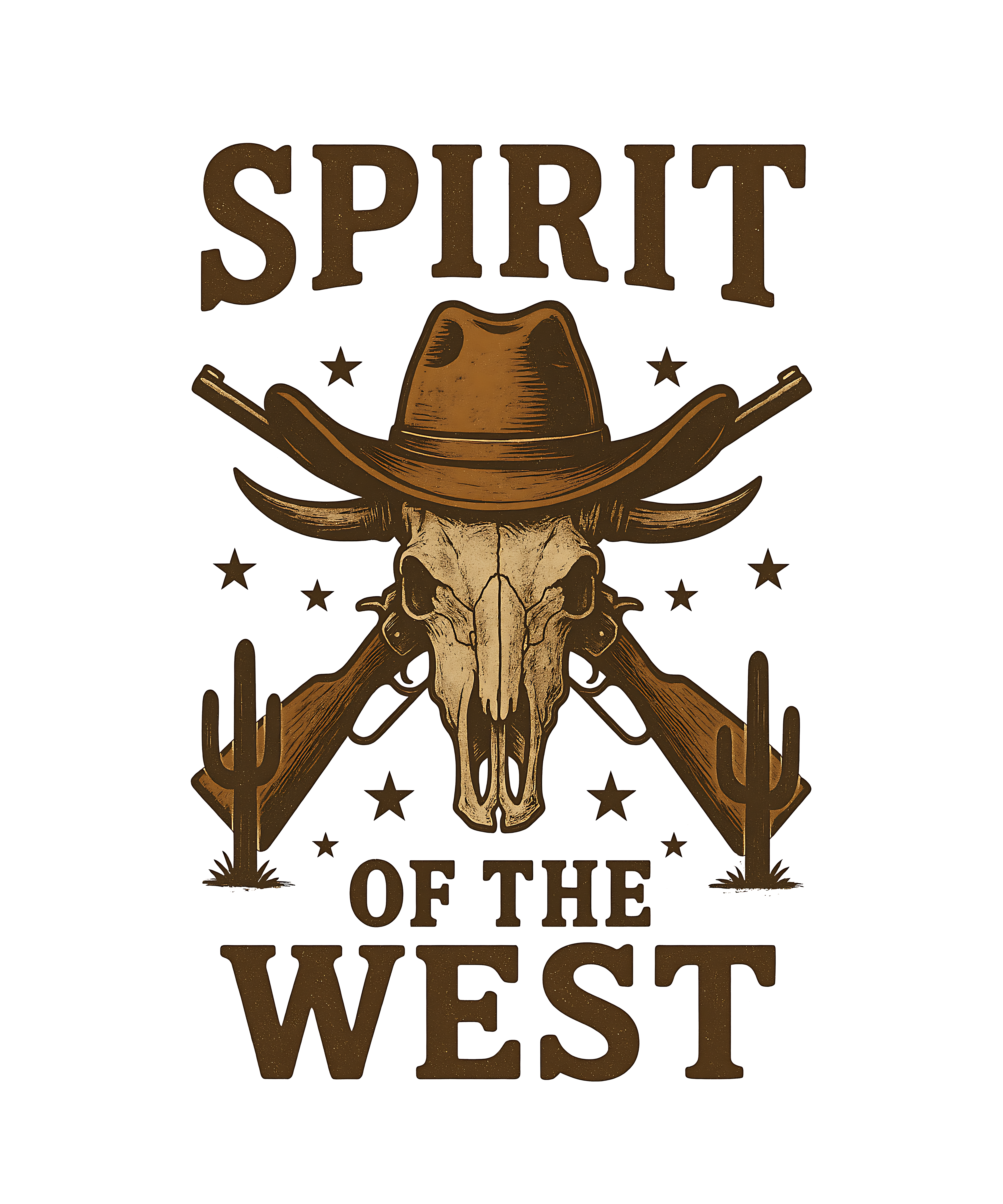 Spirit Of The West DTF Transfer