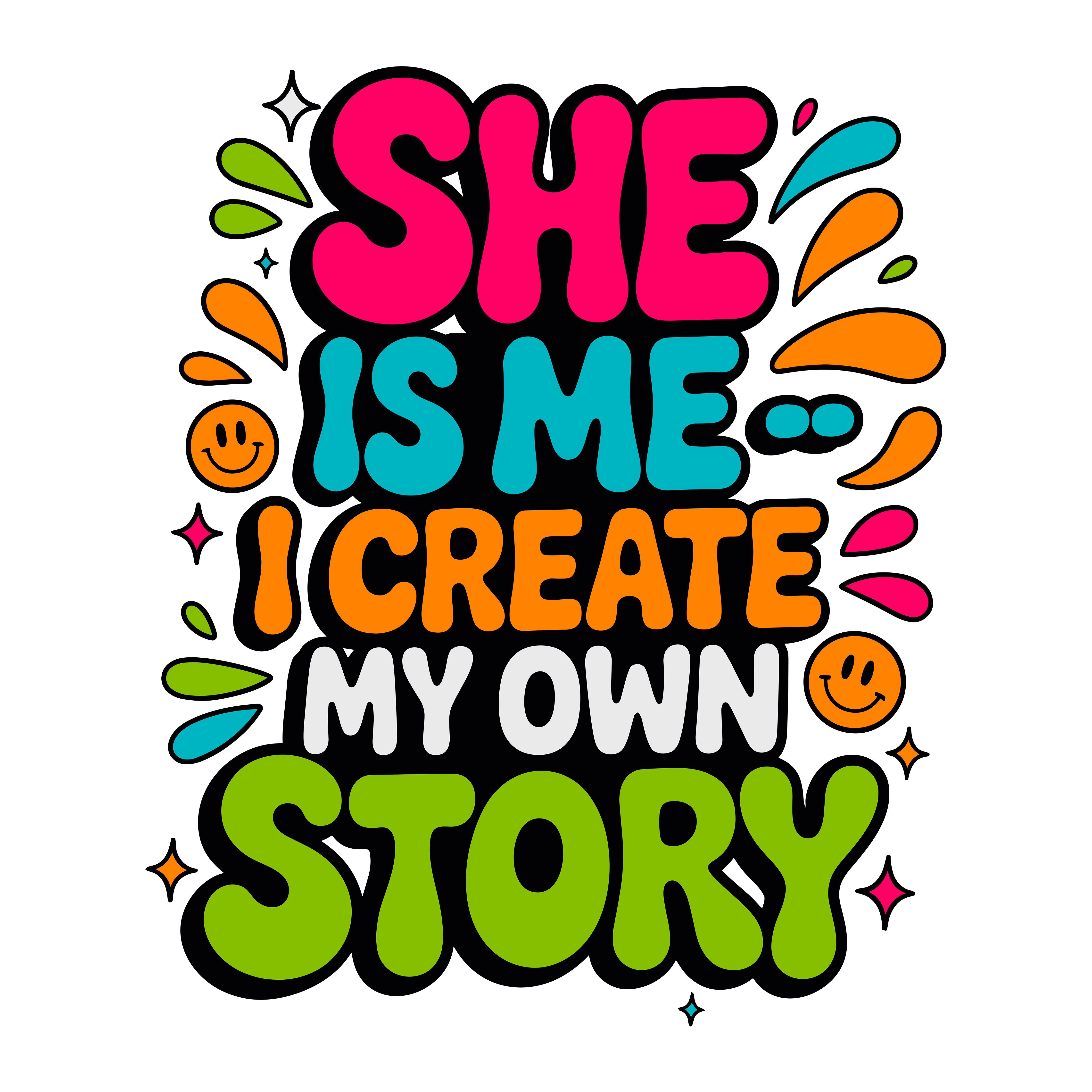 Creating My Own Story DTF Transfer