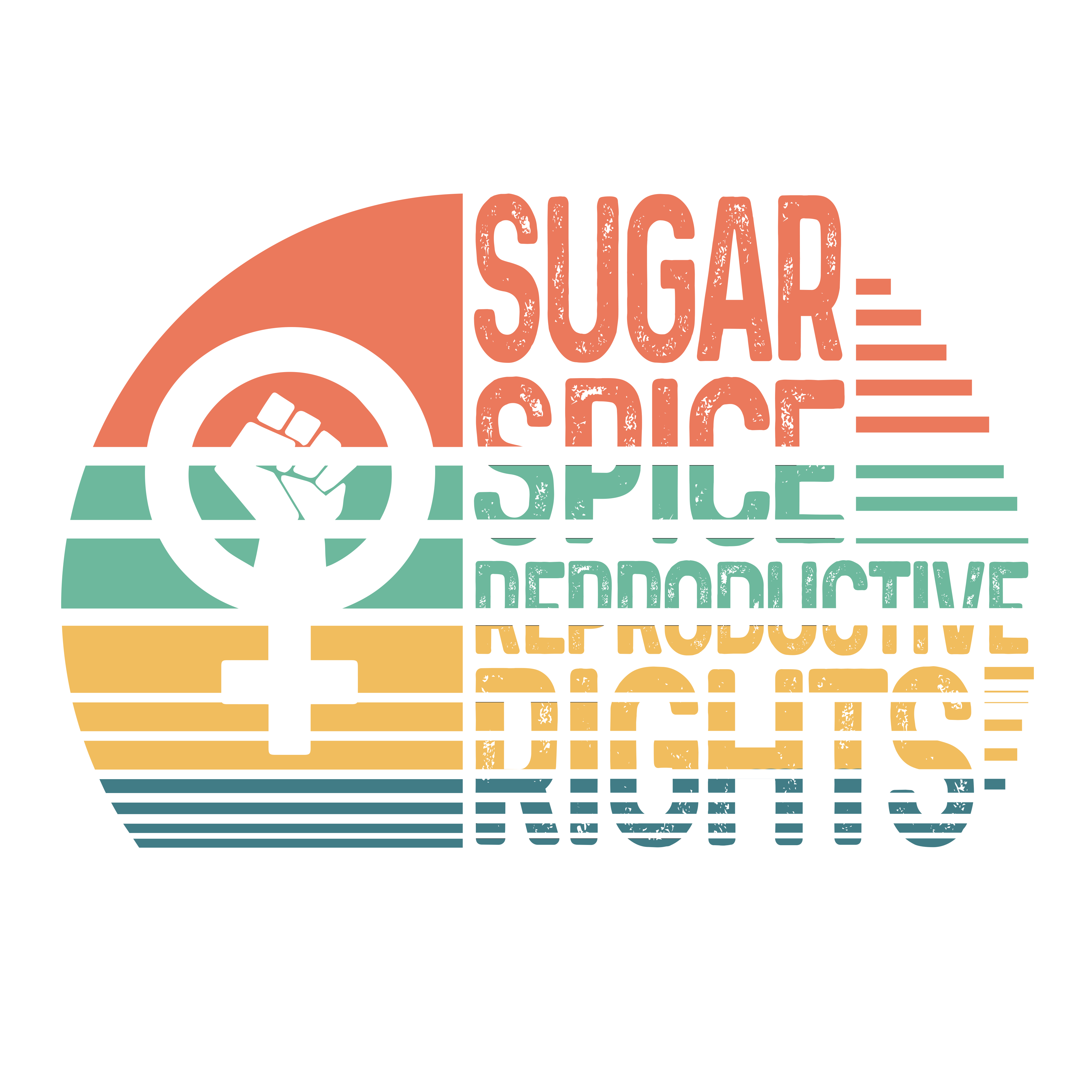 Sugar Spice Reproductive Rights Retro DTF Transfer