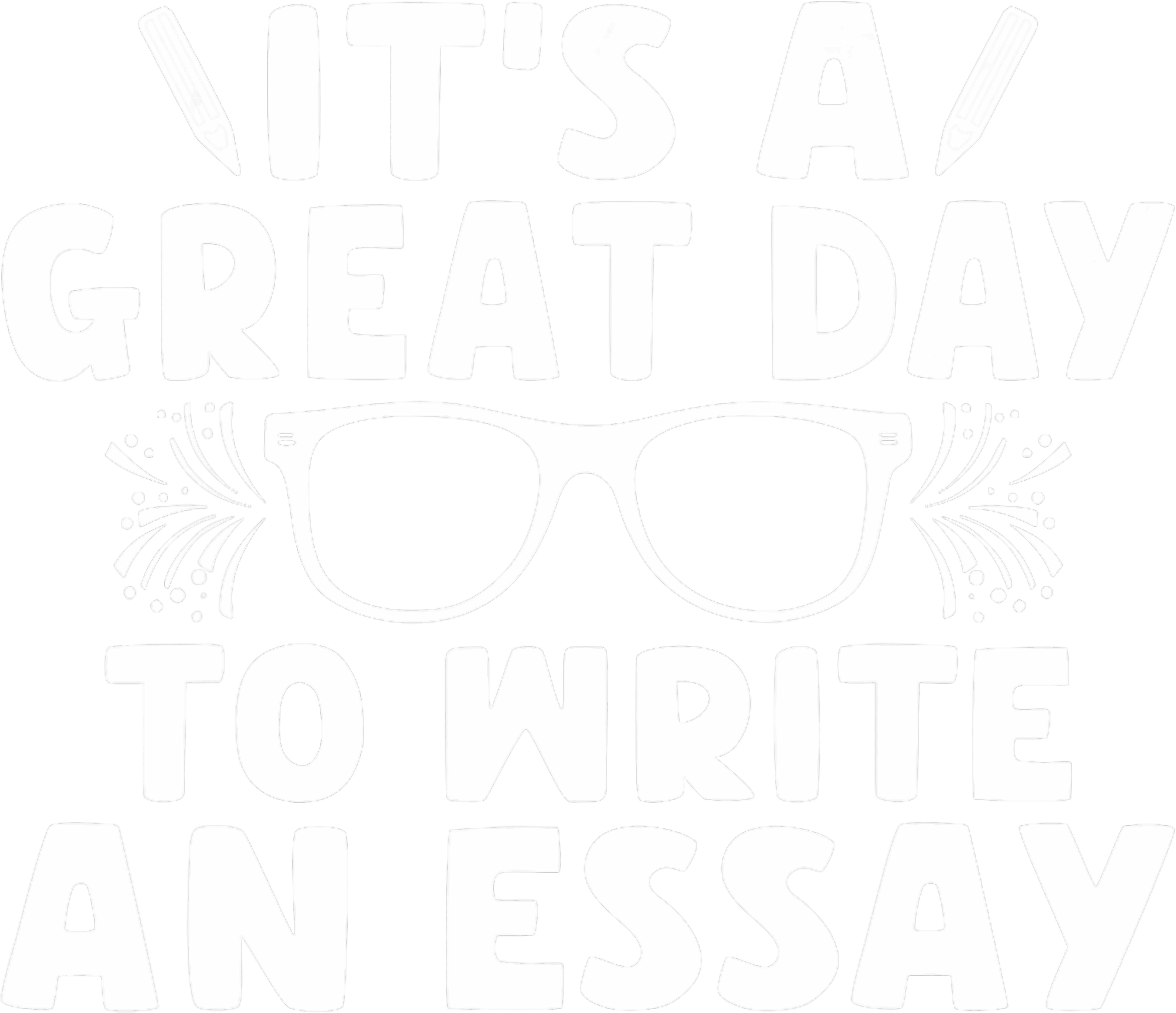 English Teacher Essay Day DTF Transfer