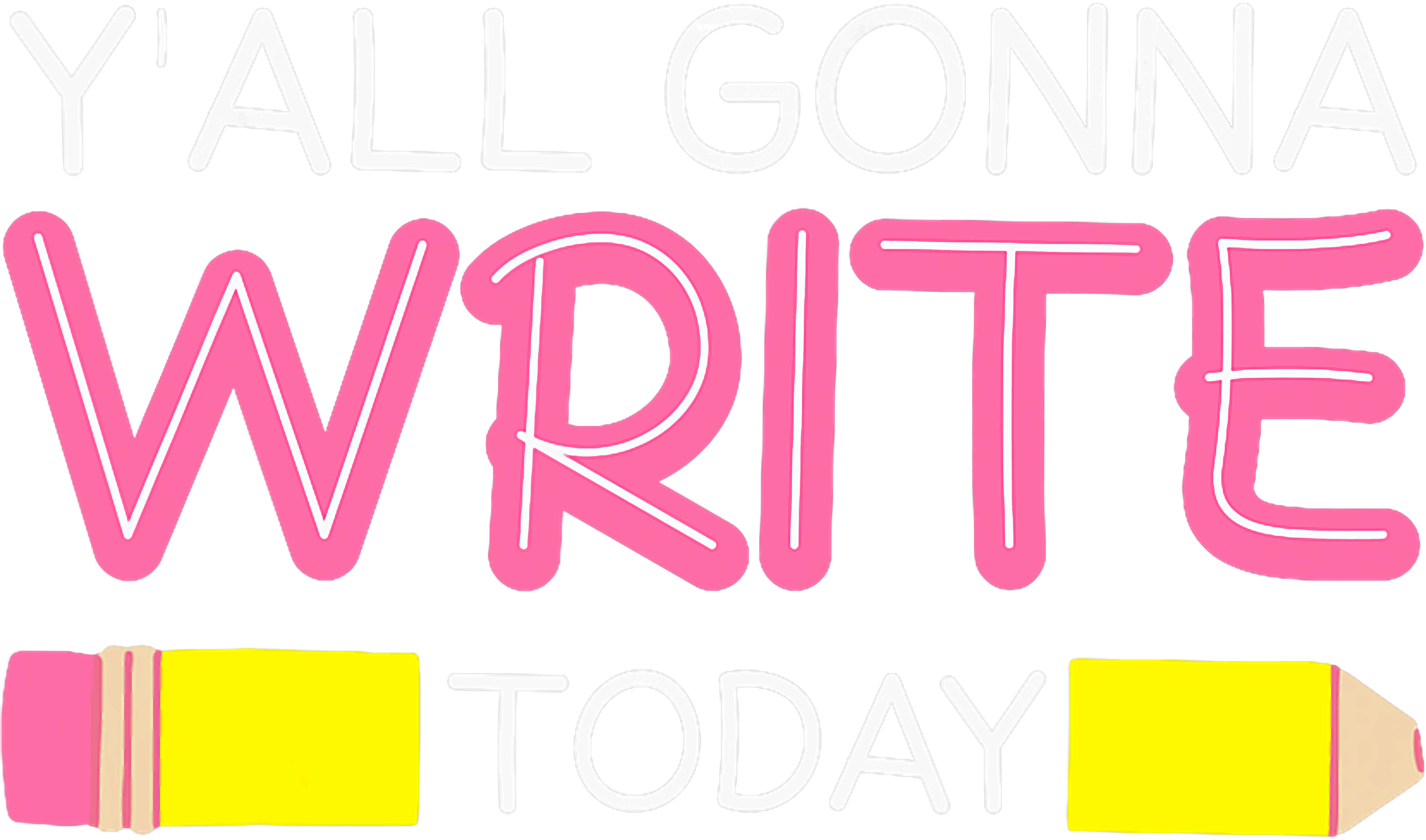 Writing Teacher Motivation DTF Transfer