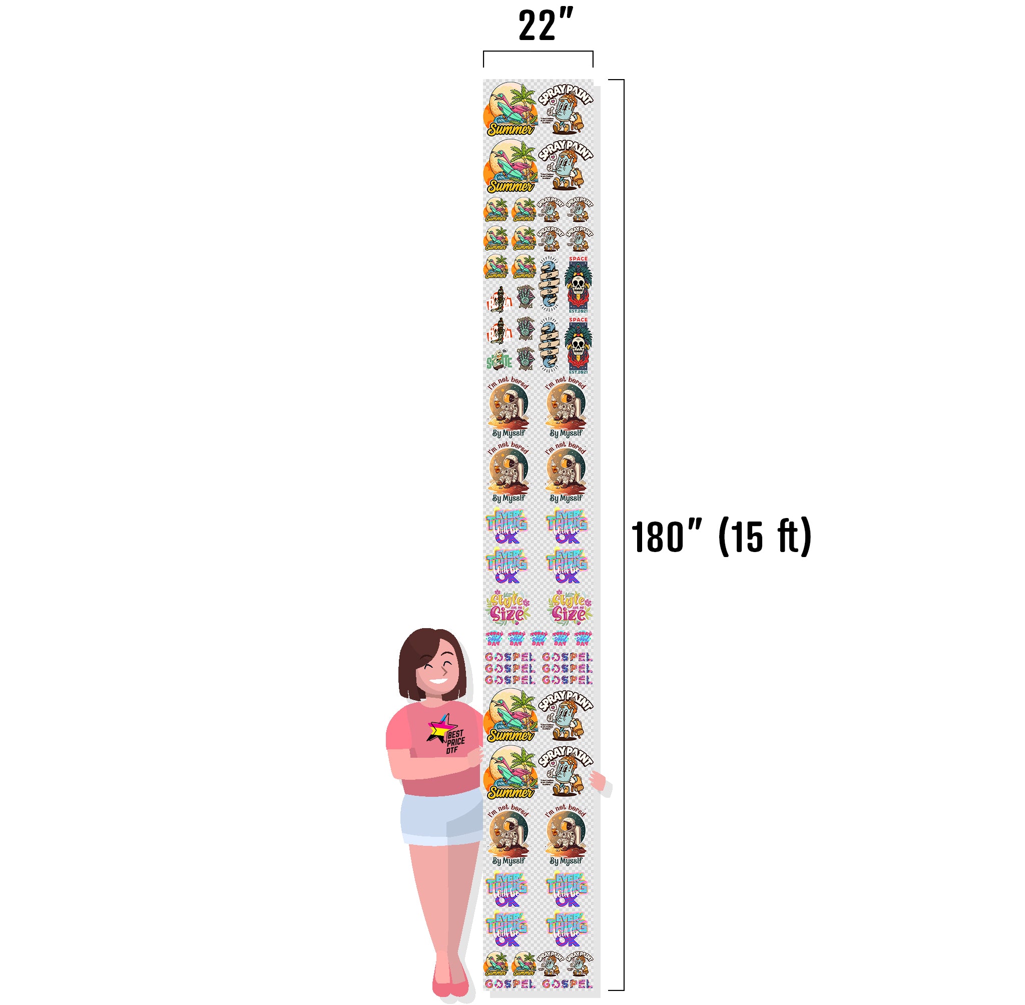 DTF Gang Roll [Best Prices in USA!]